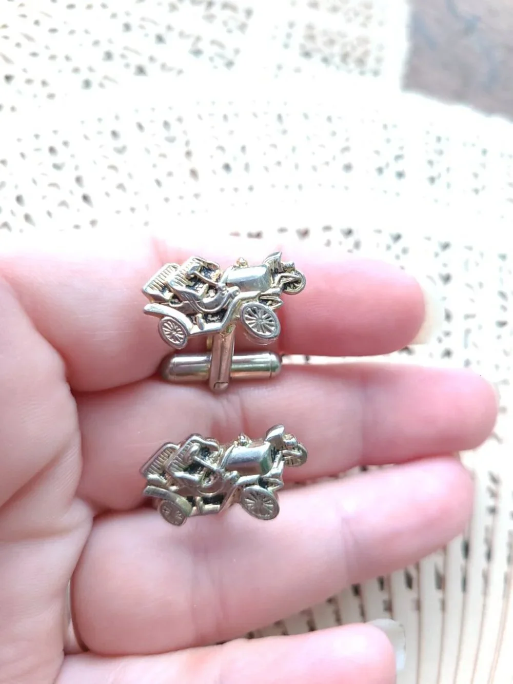 Antique Car Cuff Links Collectible for any car lover